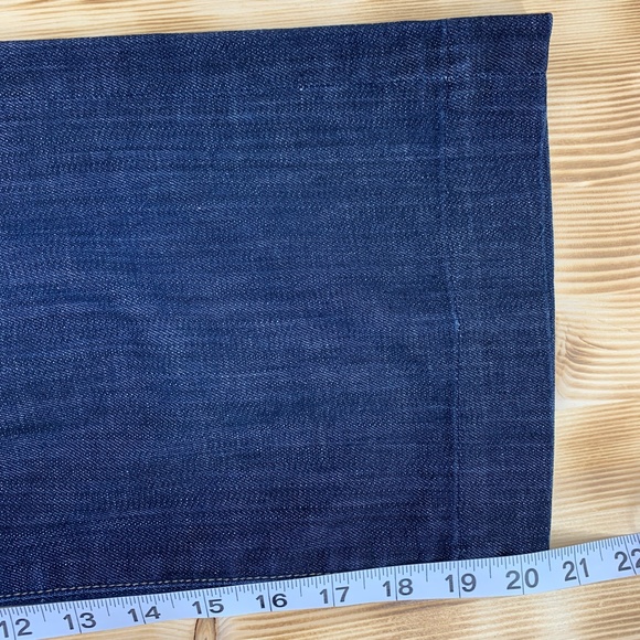 7 For All Mankind Crop Dojo Trouser Capri Sz 28 - Picture 8 of 10